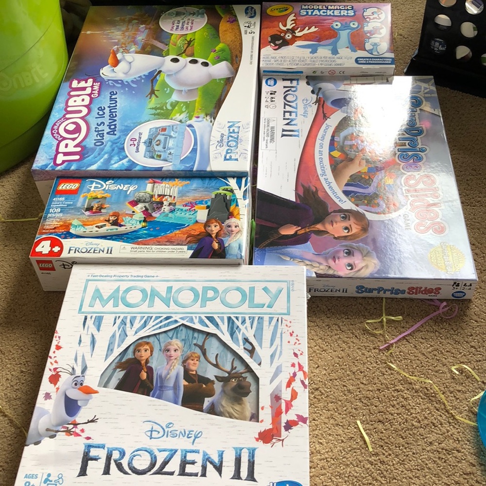 Frozen bundle new only monopoly is left